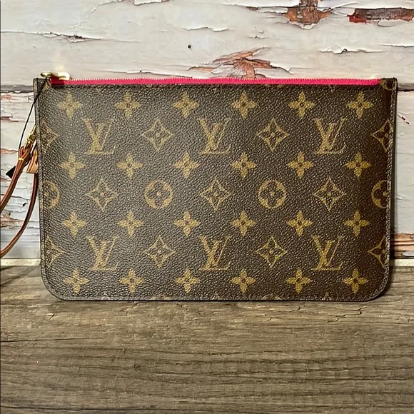 Louis Vuitton Monogram Clutch Neverfull NM Pouch. Authentic. - Picture 1 of 12